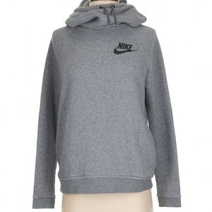 Gray Nike Cowl Hoodie Pullover  XS